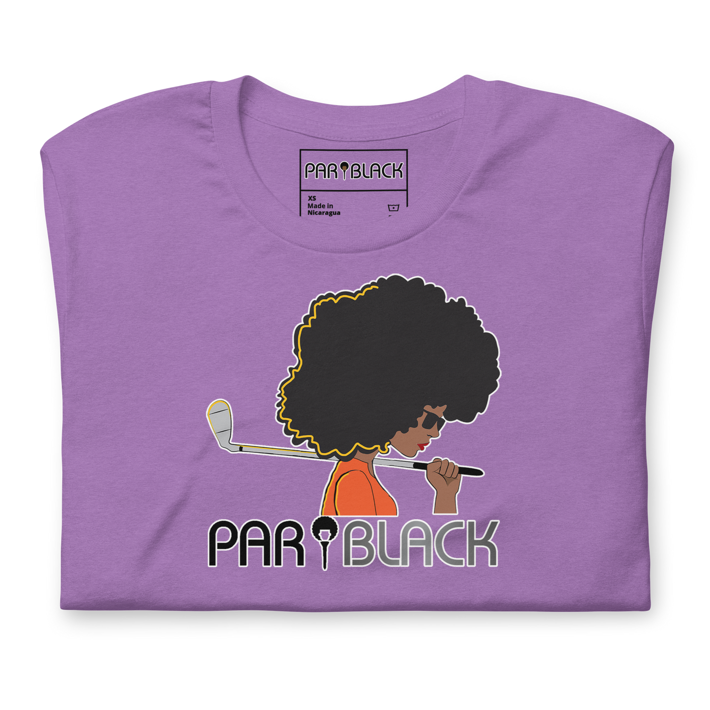 Par Black "Fairway Fro" Tee