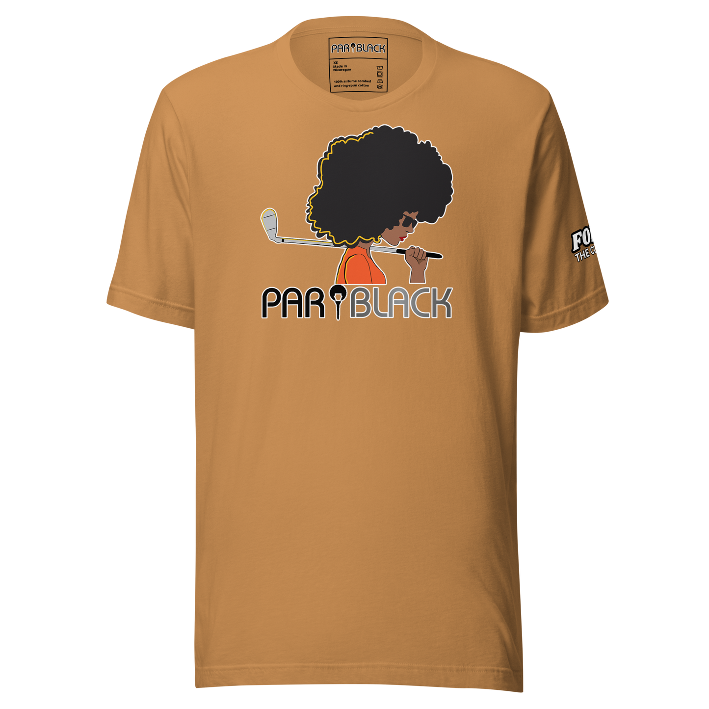 Par Black "Fairway Fro" Tee