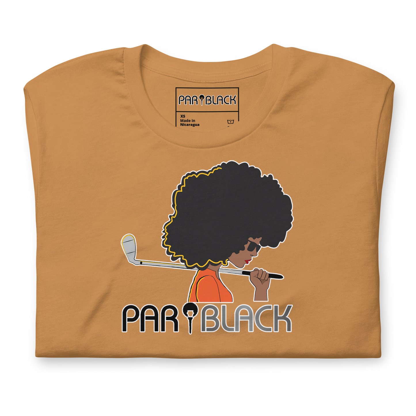 Par Black "Fairway Fro" Tee